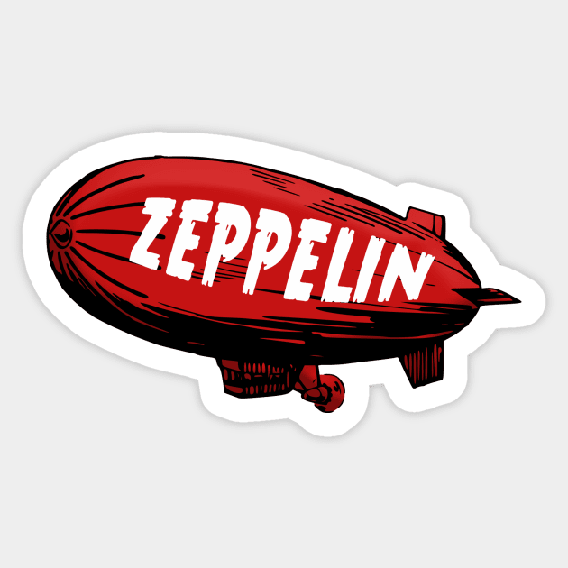 RED ZEPPELIN Sticker by theanomalius_merch